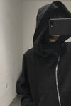Drkshdw by Rick Owens(梭织卫衣-山地带帽衫) DU17S5286 F 09 BLACK UNI